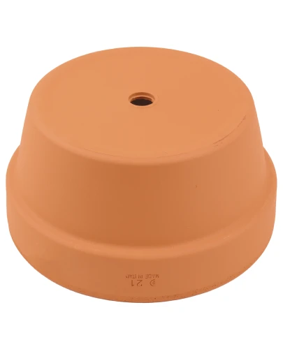 DEGREA Doniczka MINI VASO D21 Ceramiczna Terakota NISKA 21cm 2