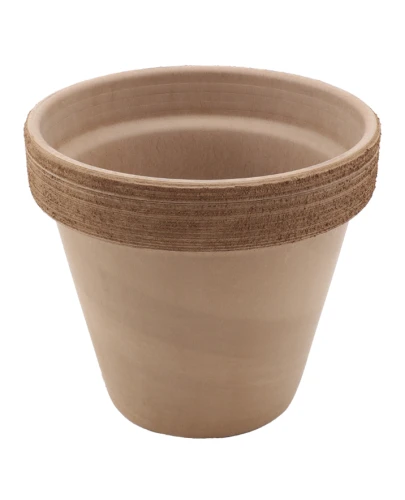 DEGREA Doniczka VASO VULCANO GRAFFIATO D17 Ceramiczna Terakota 17cm 1
