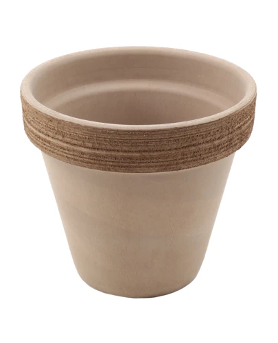 DEGREA Doniczka VASO VULCANO GRAFFIATO D19 Ceramiczna Terakota 19cm 1