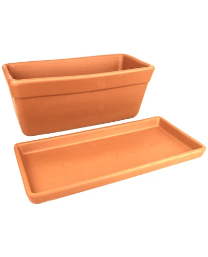 DEGREA Skrzynka Ceramiczna Venezia L40 Cassetta 40cm + Podstawka Prostokątna SOTTOCAS. L40 2