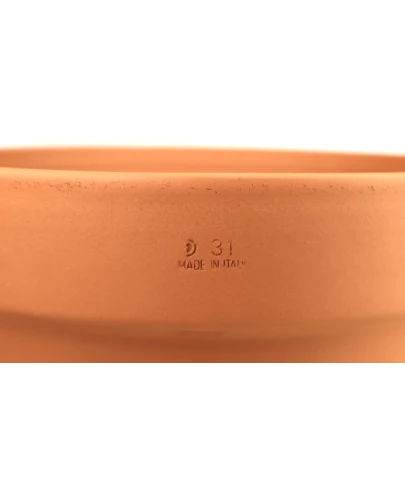 DEGREA Doniczka MEZZO VASO D31 Ceramiczna + Podstawka D28 3