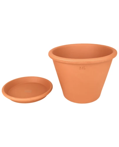 Doniczka VASO POMPEI D27 + Podstawek D23 1