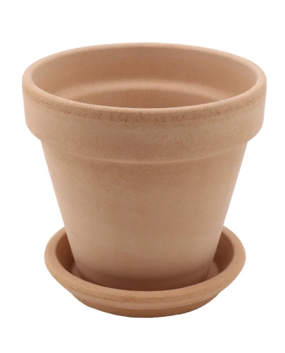 DEGREA Doniczka Ceramiczna Terakota VASO ARENA D15 cm + Podstawek D13 cm 1