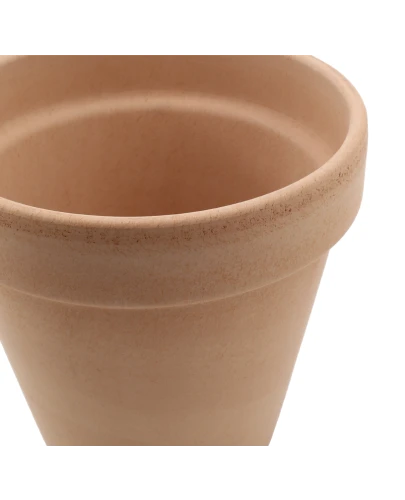 DEGREA Doniczka Ceramiczna Terakota VASO ARENA D19 cm + Podstawek D17 cm 2