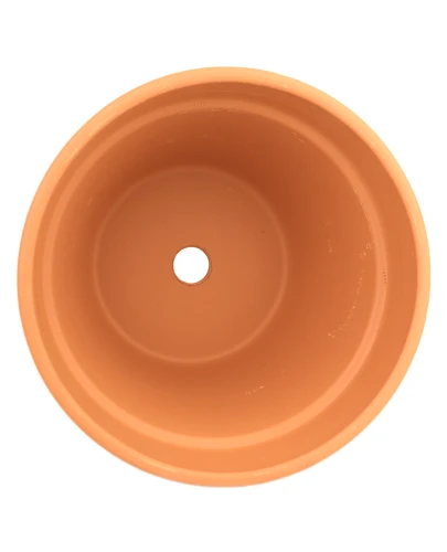 DEGREA Doniczka MEZZO VASO D21 Ceramiczna Terakota NISKA 21cm 4