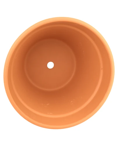DEGREA Doniczka MEZZO VASO D25 Ceramiczna Terakota NISKA 25cm 3
