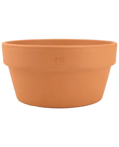 DEGREA Doniczka MINI VASO D27 Ceramiczna Terakota NISKA 27cm