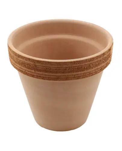 DEGREA Doniczka VASO ARENA GRAFFIATO D15 Ceramiczna Terakota 15cm