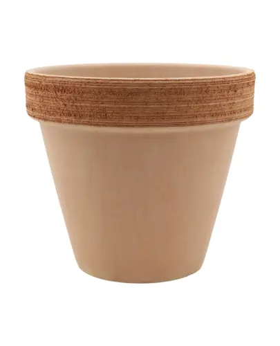 DEGREA Doniczka VASO ARENA GRAFFIATO D19 Ceramiczna Terakota 19cm