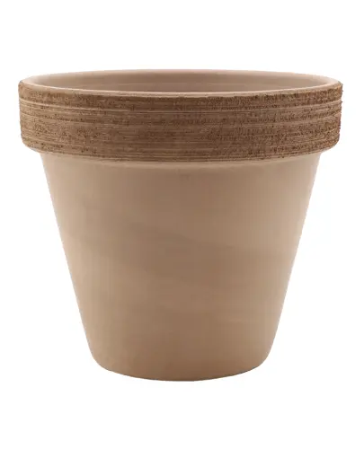 DEGREA Doniczka VASO VULCANO GRAFFIATO D17 Ceramiczna Terakota 17cm