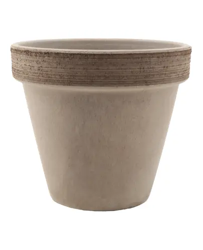 DEGREA Doniczka VASO VULCANO GRAFFIATO D19 Ceramiczna Terakota 19cm